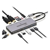Nilox tecnoware hub usb type-c hub 13 in 1 adapter Networking Informatica