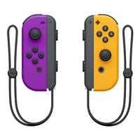 Nintendo 10002888 switch set 2 joy-con viola/arancione neon it Console/joystick Console,  giochi & giocattoli