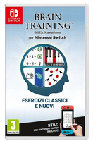 Nintendo videogioco nintendo 10002090 switch brain training Games/educational Console,  giochi & giocattoli