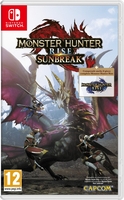 Nintendo videogioco nintendo 10009879 switch monster hunter rise sunbreak set Games/educational Console,  giochi & giocattoli