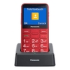 Panasonic cellulare panasonic kxtu155exrn kx tu155 senior red Telefonia cellulare Telefonia