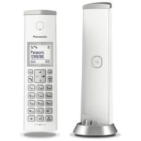 Panasonic kxtgk220jtw white cor.dect+seg CORDLESS TGK220 Fissi/cordless Telefonia