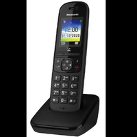 Panasonic telefono cordless gap nero KX-TGH710JTB Fissi/cordless Telefonia