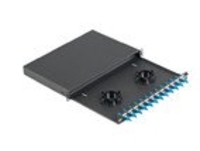 Panduit cassetto fo 1u con 12 lcd sm nero CASSETTO FO 1U CON 12 LCD SM NERO Materiale elettrico Brico giardino animali