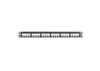 Panduit pannello 1u per 24 rj45u netkey nero PANNELLO 1U PER 24 RJ45U NETKEY NERO Materiale elettrico Brico giardino animali