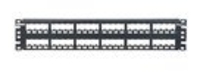Panduit pannello 2u per 48 rj45s minicom nero PANNELLO 2U PER 48 RJ45S MINICOM NERO Materiale elettrico Brico giardino animali