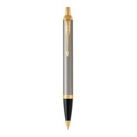 Parker im brushed metal gt pk bmtl bp m.blu gb IM Brushed Metal GT Scrittura e correzione Ufficio cancelleria
