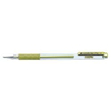 Pentel hybrid gel grip metallic cf12roller metallic0.8or Hybrid Gel Grip Metallic Scrittura e correzione Ufficio cancelleria