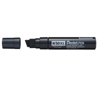 Pentel n50xl-a cf6marcat n50 punta scalpello nero Scrittura e correzione Ufficio cancelleria