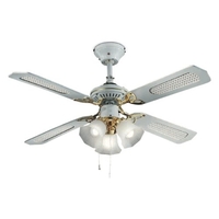 Perenz ventilatore soffitto perenz 7060 b bianco Ventilatori Climatizzazione