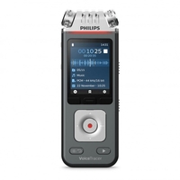 Philips voice tracer dvt7110/00 dittafono flash card antracite,  cromo DVT7110 Audio portatile /hi fi Audio - hi fi