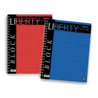 Pigna cf5 blocchi liberty a4 5mm cartotecnica LIBERTY Blocchi quaderni e rubriche Ufficio cancelleria