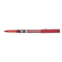 Pilot cf12 roller hi-tecpoint v5 rosso rosso V5 Scrittura e correzione Ufficio cancelleria