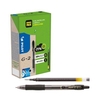 Pilot g-2 - greenpacks cf 12sfere+12refil nero nero G-2 - GREENPACKS Scrittura e correzione Ufficio cancelleria