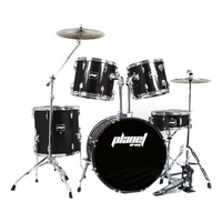 Planet batteria acustica planet db52 127 nero Batterie Strumenti musicali