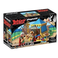 Playmobil asterix: tenda del capo con generali Bambini & famiglia Console,  giochi & giocattoli