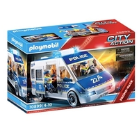Playmobil furgone della polizia con luci e suoni - promo-pack Bambini & famiglia Console,  giochi & giocattoli