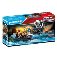 Playmobil jetpack della polizia e ladro d