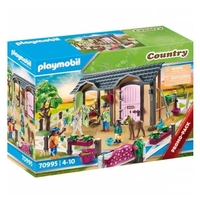 Playmobil lezione di equitazione con stalle Lezione di equitazione con stalle Bambini & famiglia Console,  giochi & giocattoli