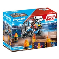 Playmobil starter pack stuntshow quad con rampa infuocata Bambini & famiglia Console,  giochi & giocattoli