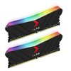 Pny technologies europe 32gb pny xlr8 rgb gaming ddr4 3200mhz (16gbx2) Componenti Informatica
