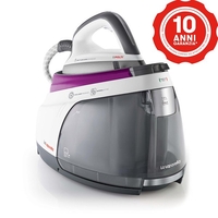 Polti ferro stiro caldaia polti pleu0226 vaporella xm80r white e violet Piccoli elettrodomestici casa Elettrodomestici