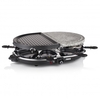 Princess 01.162710.01.001 bistecchiera raclette 8 oval griglia + pietra 43x30cm 1200w Cottura Elettrodomestici