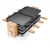 Princess 01.162910.01.001 bistecchiera raclette pure 8 2griglie 21x23cm +8piccole 1200w Cottura Elettrodomestici
