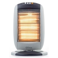 Qlima eih1200 alogena watt 1200 white-grey Termoventilatori Climatizzazione