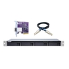 Qnap 4-bay 1u rackmount sata jbod expansion unit Network storage Informatica