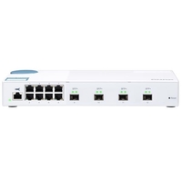 Qnap 8port 1gbps,  4port 10gbe sfp+,  web managed switch Networking Informatica