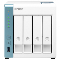 Qnap nas 4 baie al-314 1.7ghz qc 4gb ddr3l Network storage Informatica