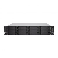 Qnap ts-h1283xu-rp-e2236-32g 12-bay qts hero nas no etailer TSH1283XURP128G Network storage Informatica