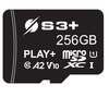 S3+ 10v30p256 256gb play+ u3 v30 Memory card Informatica