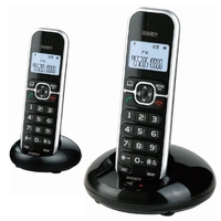 Saiet mobile saiet cordless lem duo nero Fissi/cordless Telefonia