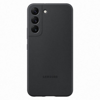 Samsung cover samsung ef ps901tbegww silicone cover galaxy s22 black Apparati telecomunicazione Telefonia