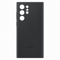 Samsung cover samsung ef ps908tbegww silicone cover galaxy s22 ultra black Apparati telecomunicazione Telefonia