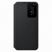 Samsung ef-zs901cbegew smart clear cover black s22 Apparati telecomunicazione Telefonia