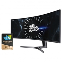 Samsung monitor sm-c49rg90 49 qled gaming 1hdmi +2 d.p Monitor Informatica