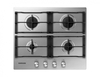 Samsung na64h3010as piano gas 4f 60cm inox comandi frontali NA64H3010AS Incasso Elettrodomestici