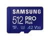 Samsung pro plus micro sd 512gb xc classe u3 a2 memory card visibili a tutti Memory card Informatica