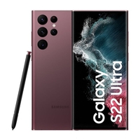 Samsung s908bdrge smp.sam.s22ultra 256red GALAXY S22 ULTRA 5G 256GB RED Smartphone / pda phone Telefonia