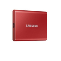 Samsung ssd portatile t7 da 500 gb rosso solid state disk T7 Componenti Informatica