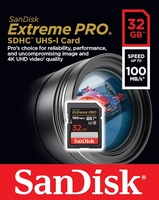 Sandisk 3101150 sandisk extreme pro 32gb Memory card Informatica