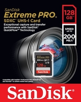 Sandisk extreme pro sdxc card 128gb 3101152 extr pro 128gb xc EXTREME PRO SDXC CARD 128GB Memory card Informatica