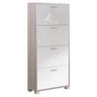 Sarmog scarpiera sarmog a764olbl quadrante 24 paia olmo chiaro e bianco lucid Casalinghi casa Casa & cucina