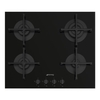Smeg incasso pv264b piano cottura incasso gas 4 zone filo 60cm nero Incasso Elettrodomestici