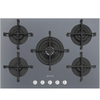 Smeg piano cottura gas smeg pv275s silver Incasso Elettrodomestici