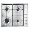Smeg piano cottura gas smeg s64s selezione inox Incasso Elettrodomestici