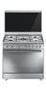 Smeg smeg cucina sx91sv9 90x60 inox ventilat tuttoforno,  forno elettrico ventilato SX91SV9 Cucine a gas Elettrodomestici